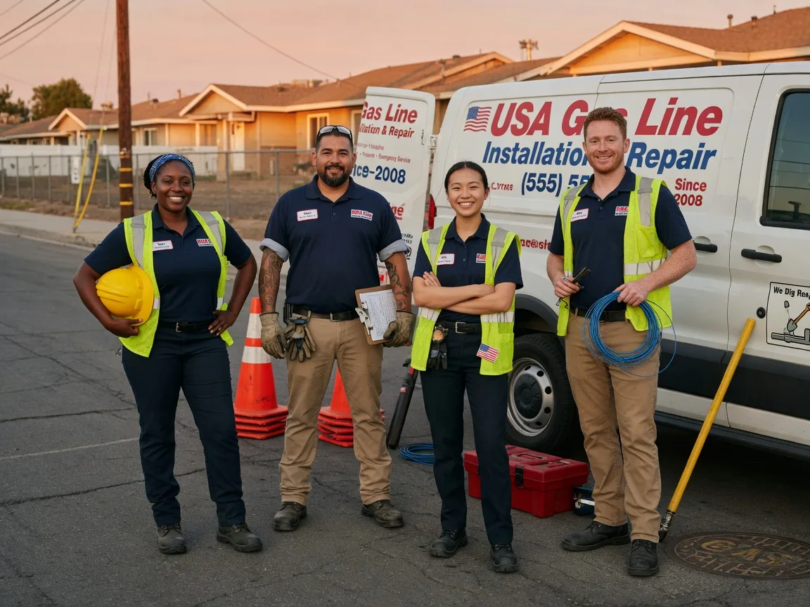 Gas Line Installation company in Nazareth, TX